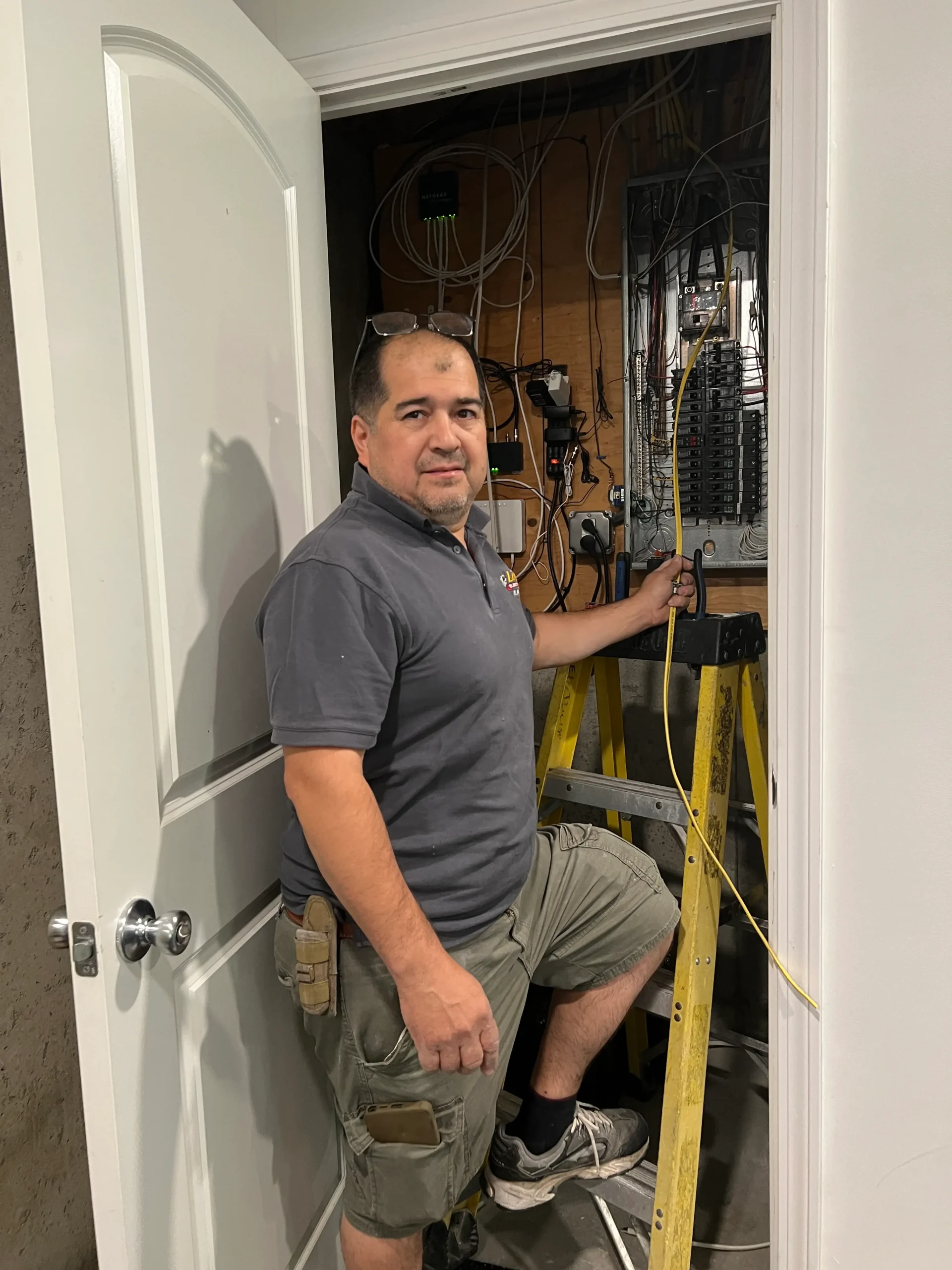 Electrical Panel updates for new lights and electrical outlets