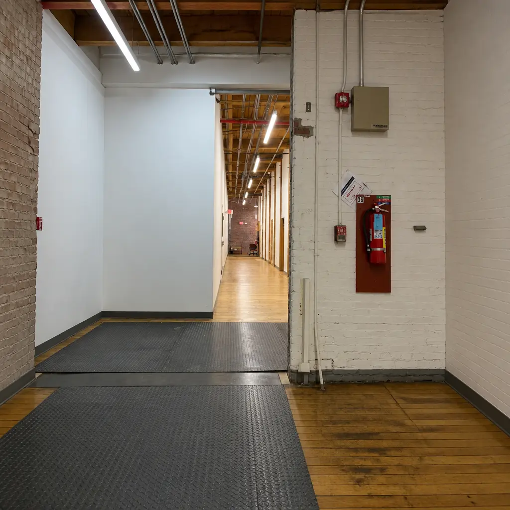 Emergency Lights Installation and testing in a Lowell Mill